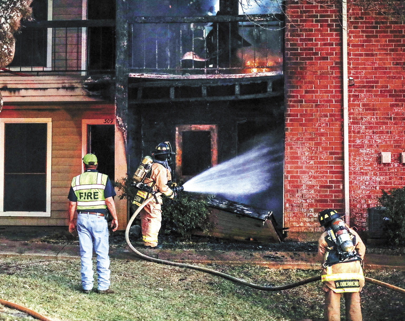 Putting out the fire
